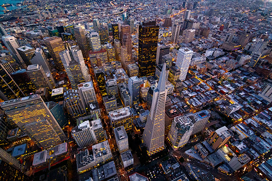 San Francisco Skyline 540 pixel