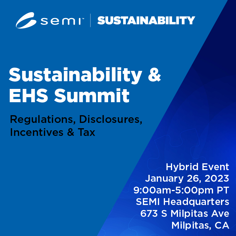 Sustainability and EHS Summit