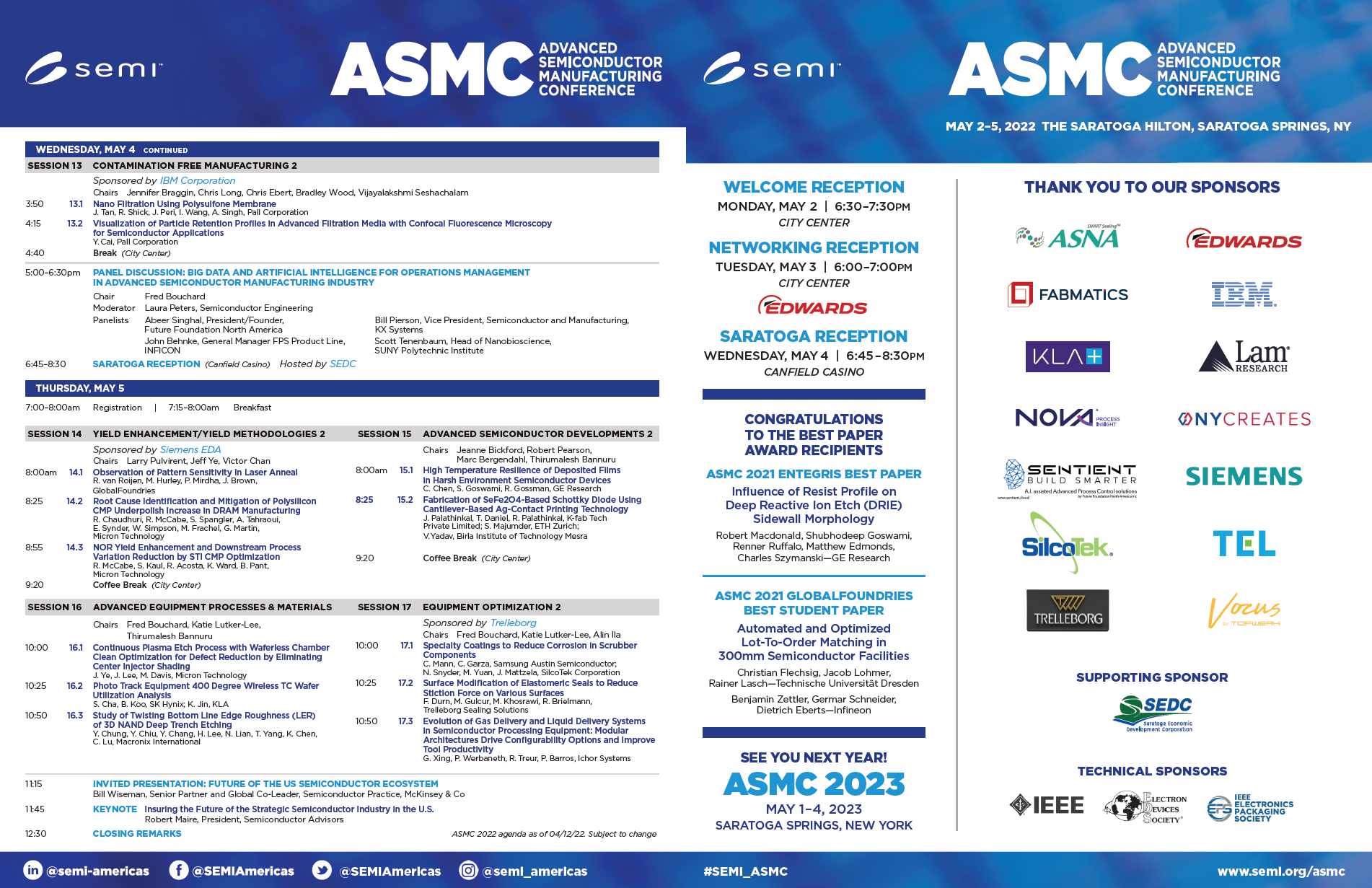 ASMC 2022 Event Guide Photo Cover