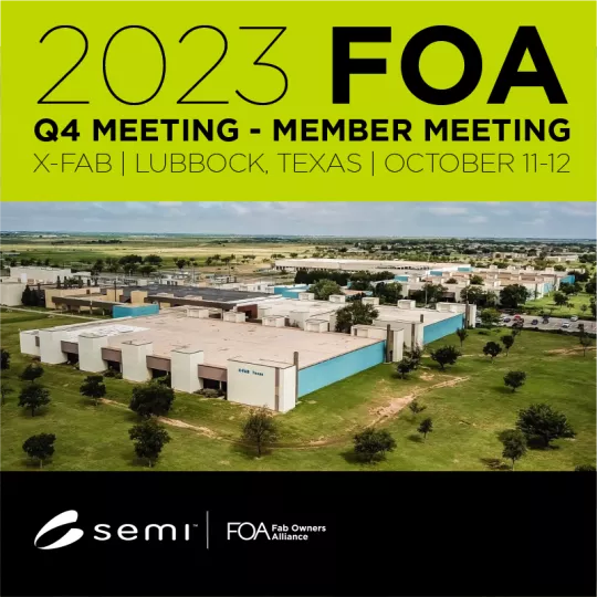 FOA Q4 2023 Full Membership Meeting - XFAB, Lubbock, TX