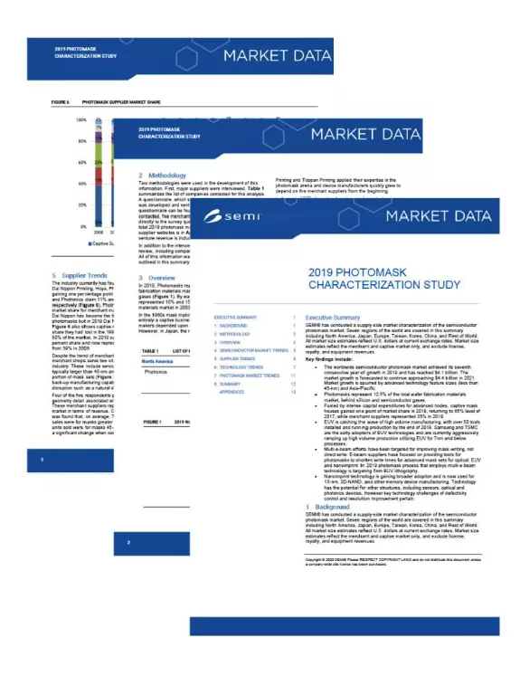 Market Data Photomask Report 2019
