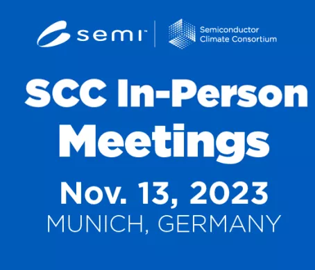 SEMICON Europa 2023 - SCC in person meeting