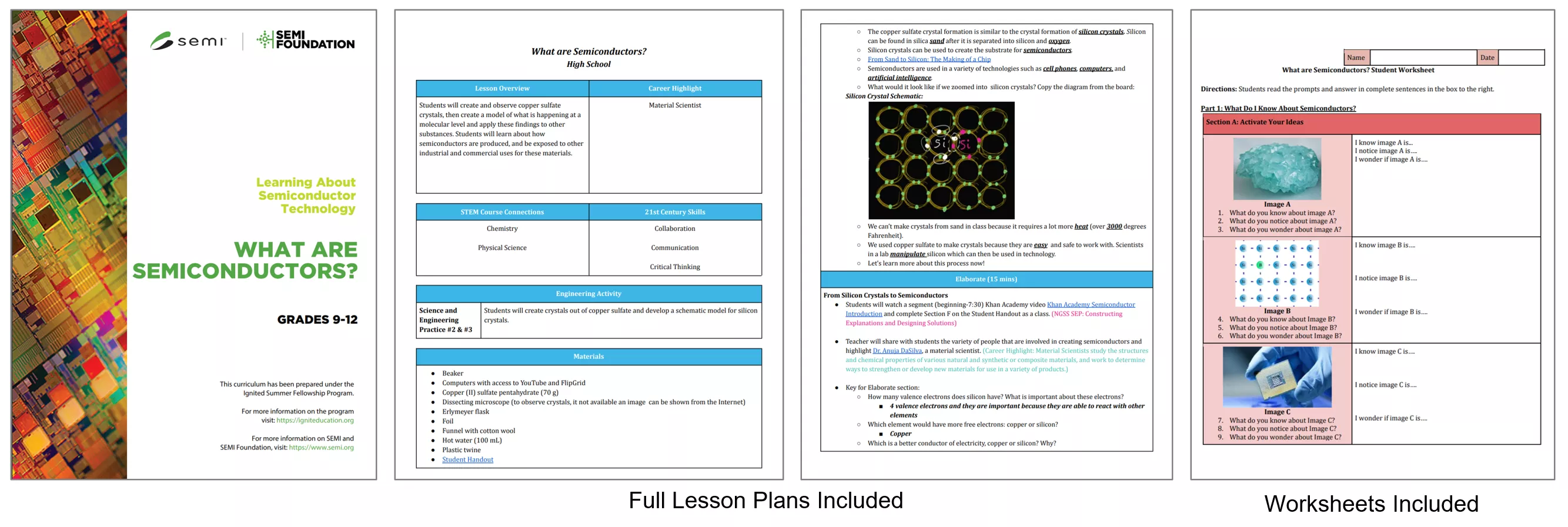Sample Semiconductor Lesson Plan