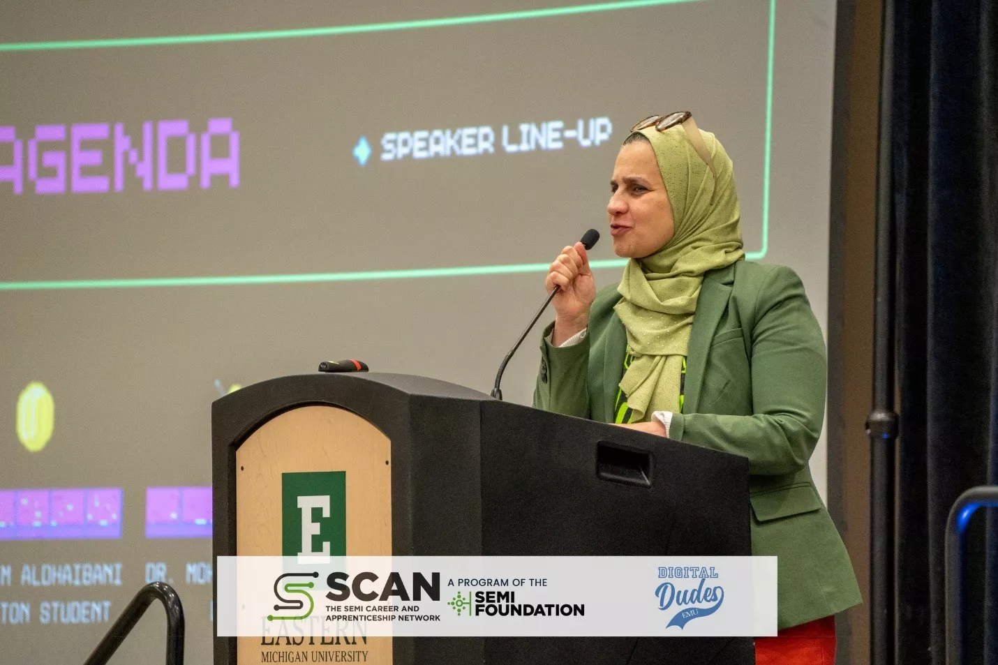 Bia Hamed, Ph.D, Director of K-12 STEM Outreach at Eastern Michigan University